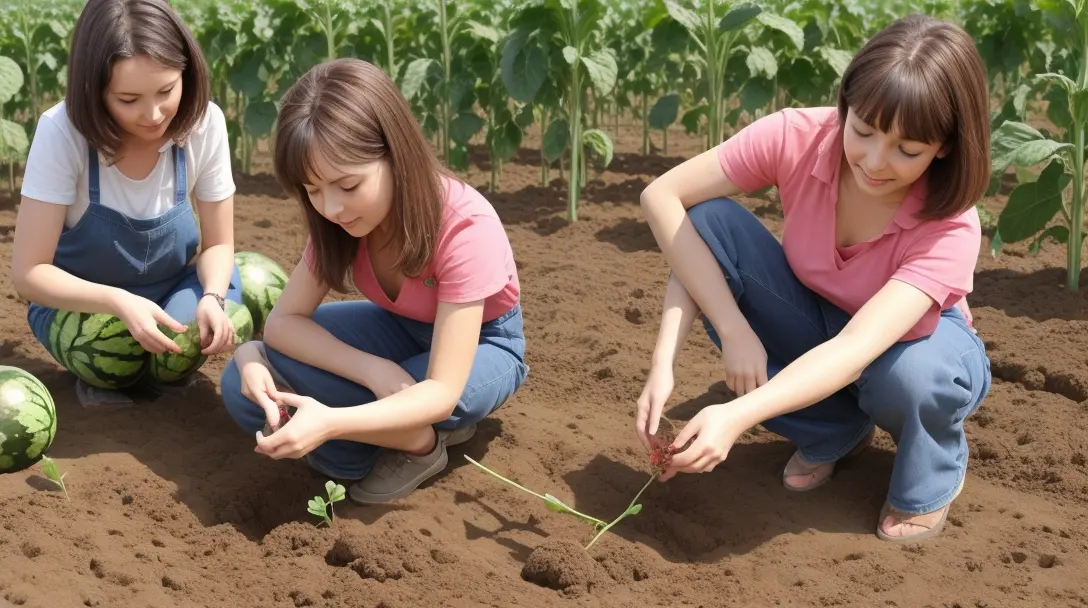 Planting Watermelon Seeds